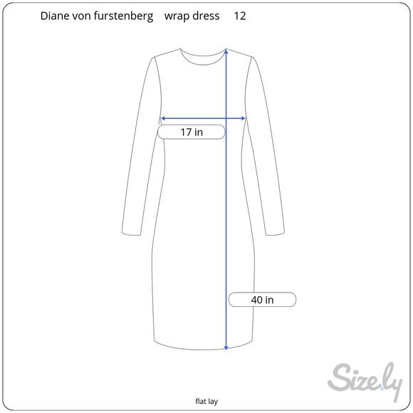 Diane von Furstenberg Julian Wrap Dress Twigs Green White 100% Silk Jersey 12 - Picture 12 of 12